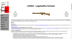 Desktop Screenshot of lewas.ch