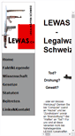 Mobile Screenshot of lewas.ch